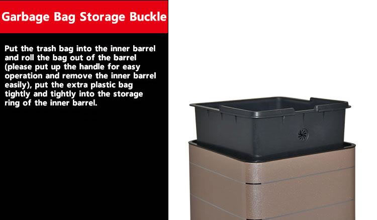 Garbage Bag Storage Buckle